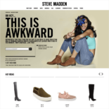 10. صفحة خطأ 404 لشركة Steve Madden