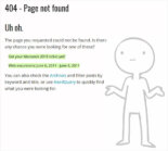 5. صفحة خطأ 404 لشركة Brett Terpstra